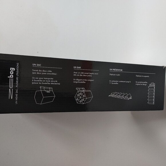 Zebag 6-Bottle Wine Bag RED Brand New In Box - Picture 3 of 6